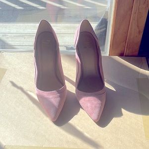 JOURNEE COLLECTION Womens‎ Pink Adley Pointed Toe Stiletto Slip On Pumps 8